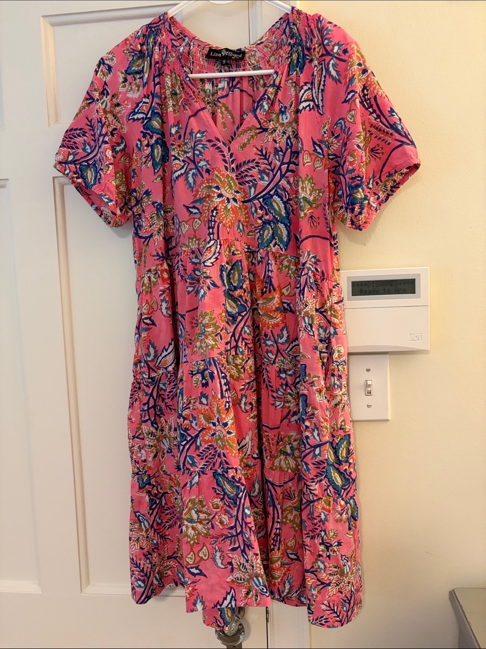 Liza Byrd blockprint dress